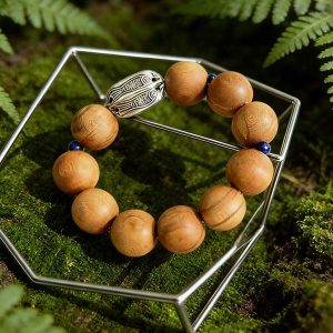 220老银年年有鱼青金石_WH_1000x1000px-600x600-1 D194 Autumn Wood – Harvest Bracelet