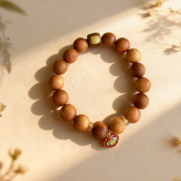 D203 Sunrise Wood Bracelet