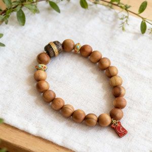 240天然加里曼丹沉香木腰缠万贯桶珠-男款-600x600-1 D208 Soul Light Bracelet