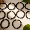 D218 Blue Serenity Bead Bracelet(Random style)