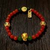 D90 Bead Bracelet: Flash of Insight, Wisdom & Wealth