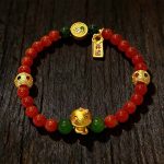 D90 Bead Bracelet: Flash of Insight, Wisdom & Wealth
