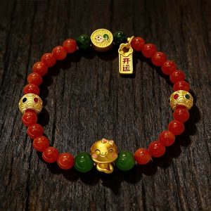 D90 Bead Bracelet: Flash of Insight, Wisdom & Wealth