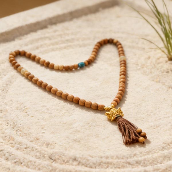 D219 D219 Peach Wood Soul Necklace(Random style)