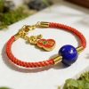 D7 Lapis Lazuli Red Bracelet