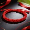 D8 Red Woven Bracelet