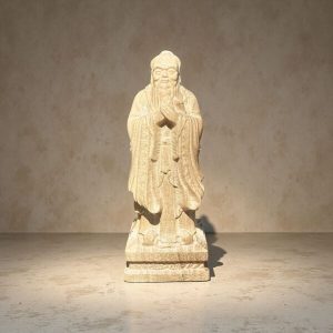D128 Peachwood Confucius (Medium Size)