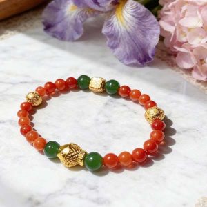 南红扎基拉姆·护财明母_WH_1000x1000px-600x600-1 D228 Light Flow – Harmonious Bracelet