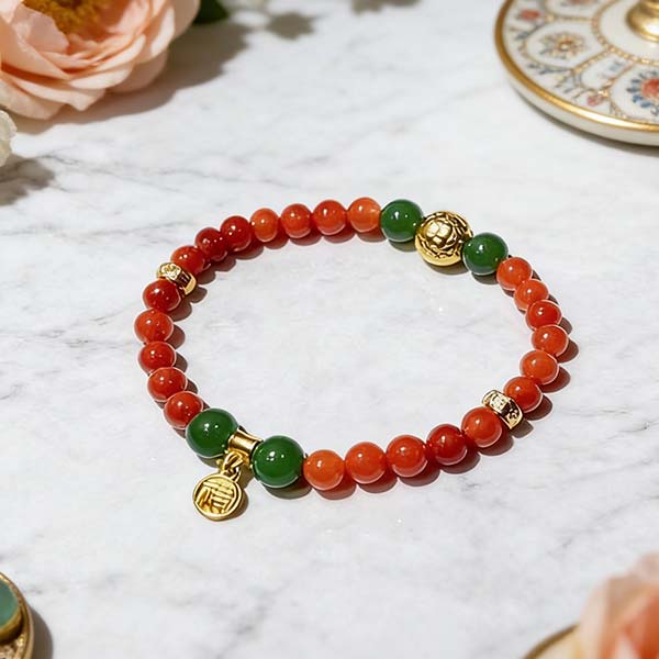 南红黄财神·聚宝金轮_WH_1000x1000px-600x600-1 D226 Red Glimmer – Starry Ring Bracelet