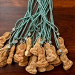 D141 Wooden Carved Pendant · Buddha Motif