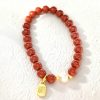 D47 Bead Bracelet: Cinnabar Blessing