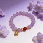 D51 Bead Bracelet: Purple Qi Rising from the East