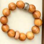 D143 Sterling Silver Rotating Mantra Bead