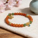 D225 Golden Radiance – Mountain & Sea Bracelet