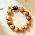 银耀石回纹珠_WH_1000x1000px-600x600-1 D142 Silver Obsidian Bead with Auspicious Cloud Pendant