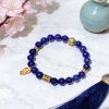 D229 Deep Blue – Peaceful Heart Bracelet