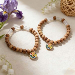 D241 Floral Shadow Bracelet