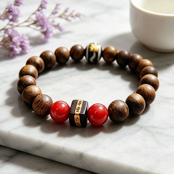 D269 Agarwood Fortune Guardian Bracelet