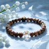 D270 Fox’s Glance Agarwood Bracelet